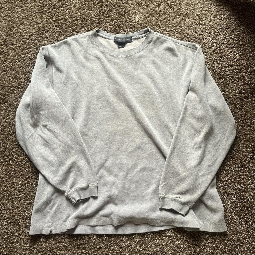 Gray Crewneck Sweatshirt